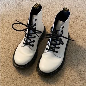 White Dr. Martens
